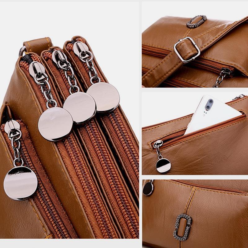Sac de téléphone à grande capacité pour femmes, sac bandoulière
