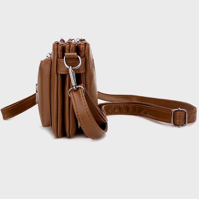 Sac de téléphone à grande capacité pour femmes, sac bandoulière
