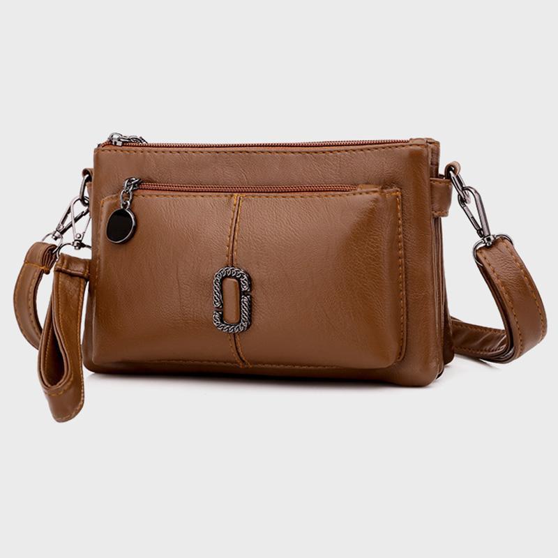 Sac de téléphone à grande capacité pour femmes, sac bandoulière