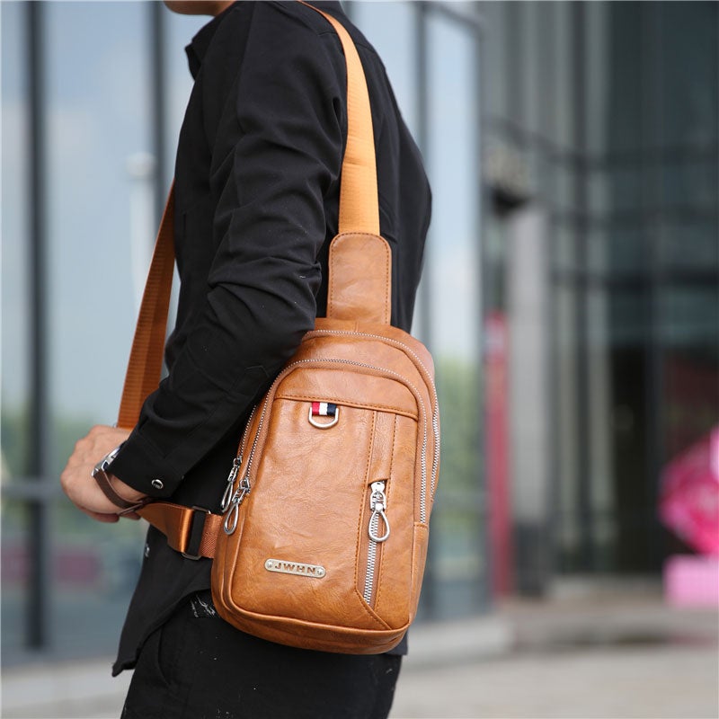 Lightweight and Large Capacity Men's Chest Bag
