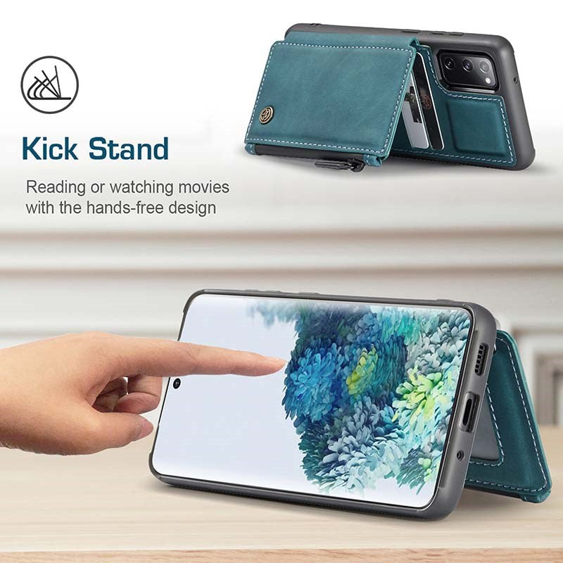 Neue Luxus-Multifunktions-Handyhülle mit Brieftasche für Samsung S20 FE