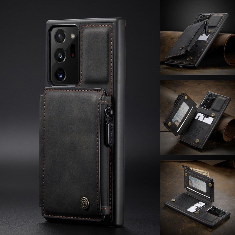 Neue multifunktionale Luxus-Handyhülle mit Brieftasche für Samsung Note20 Ultra