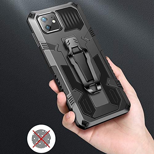Phone Warrior Multi-function Bracket Belt Clip Phone Case For iPhone 12 Series