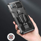 Phone Warrior Multi-function Bracket Belt Clip Phone Case For iPhone 12 Series