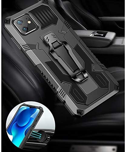 Phone Warrior Multi-function Bracket Belt Clip Phone Case For iPhone 12 Series