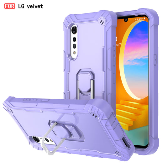 Étui antichoc avec support pour LG Velvet 5G