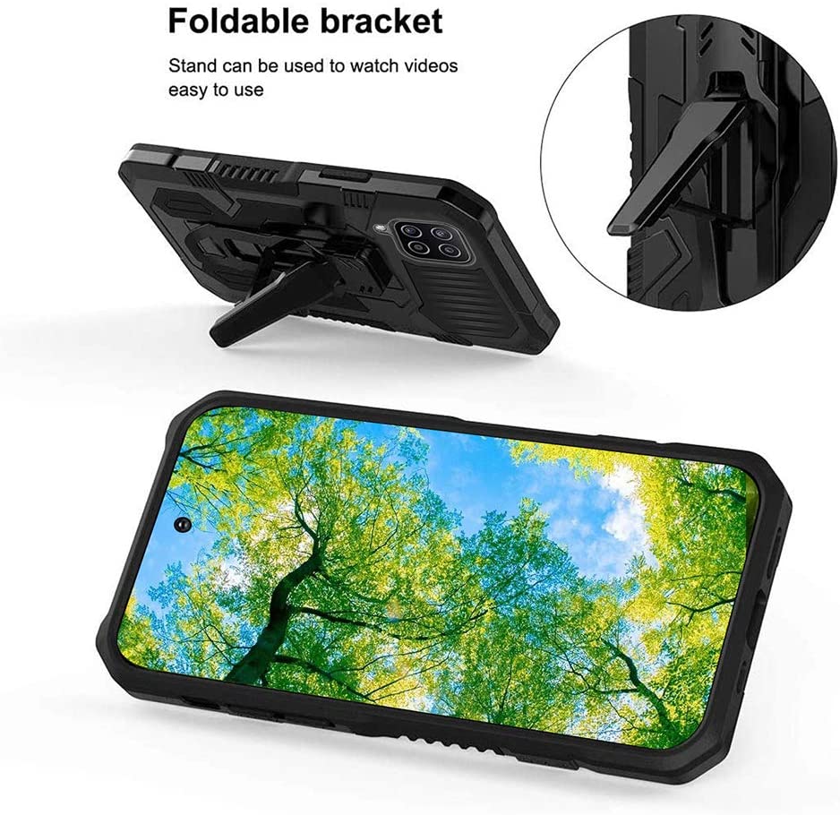 Phone Warrior Multifunktions-Gürtelclip-Hülle für Samsung A12
