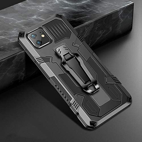 Phone Warrior Multi-function Bracket Belt Clip Phone Case For iPhone 12 Series