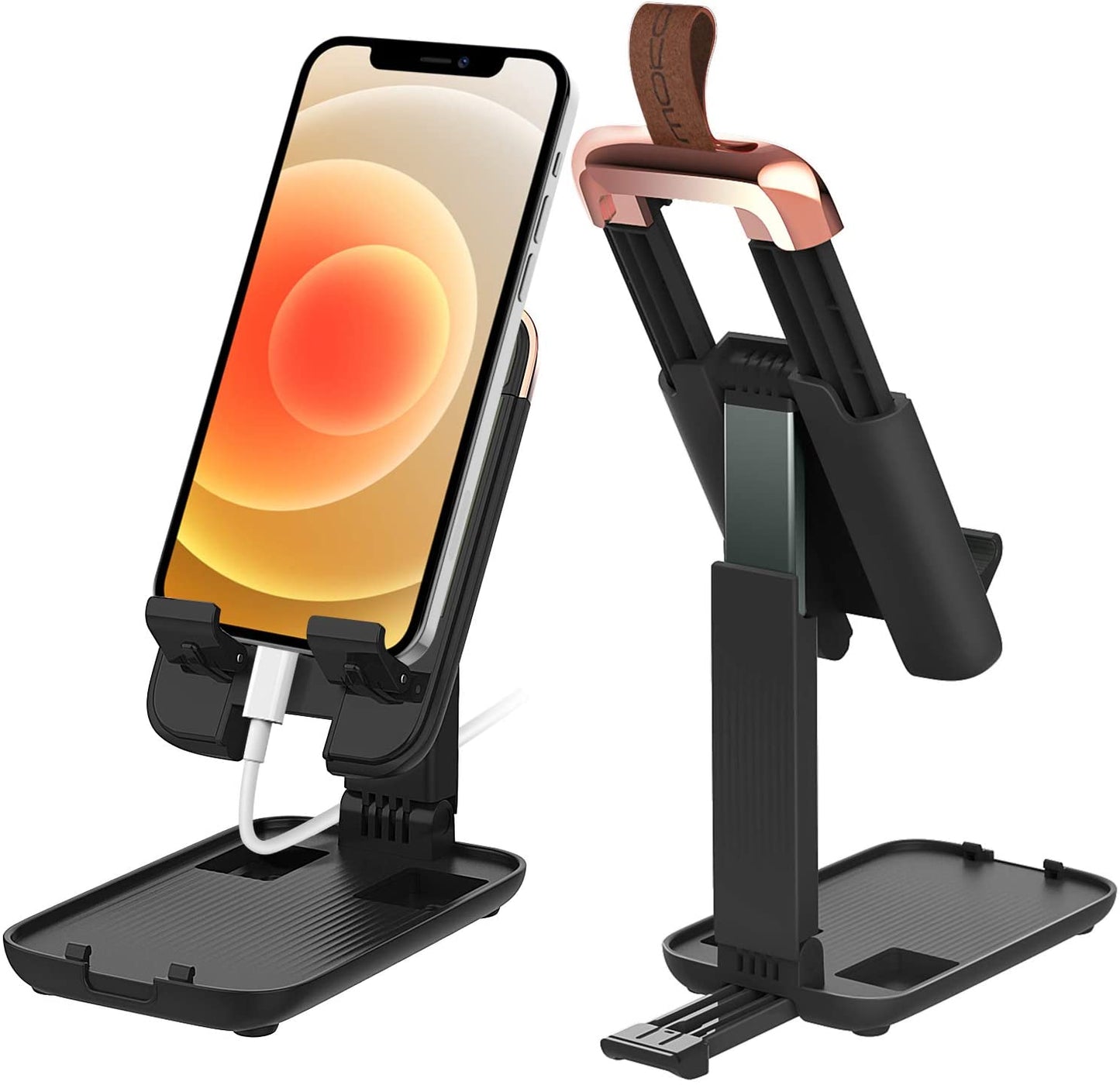 Mini faltbarer, ausziehbarer Handy- und Tablet-Ständer
