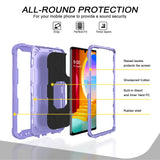 Hardware Bracket Shockproof Case For LG Velvet 5G