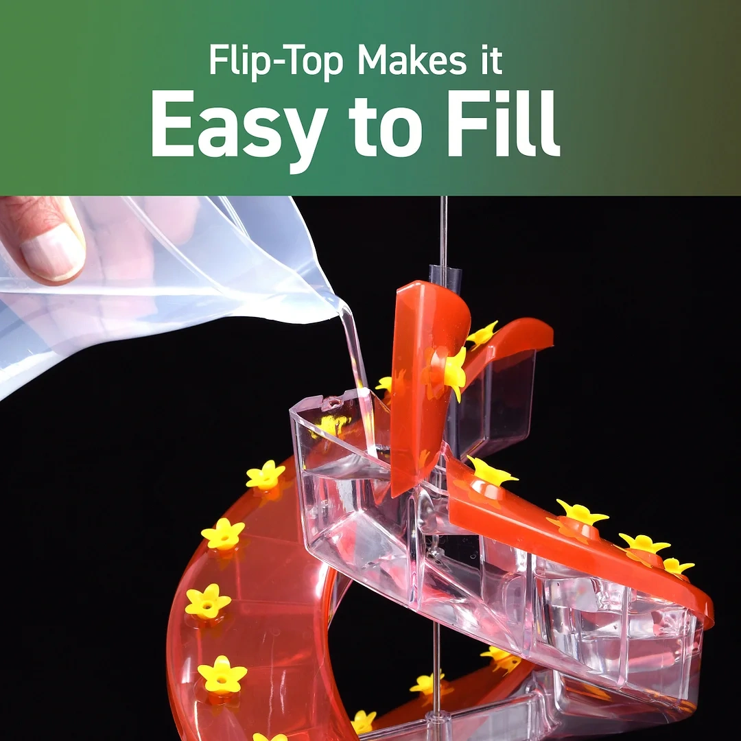 Sherem DNA Helix Hummingbird Feeder