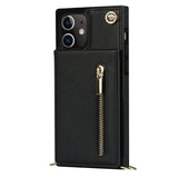 New Crossbody Zipper Wallet Phone Case For iPhone 13 Series