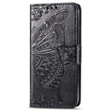 Luxury Embossed Butterfly Leather Wallet Flip Case For OnePlus Nord N10 5G