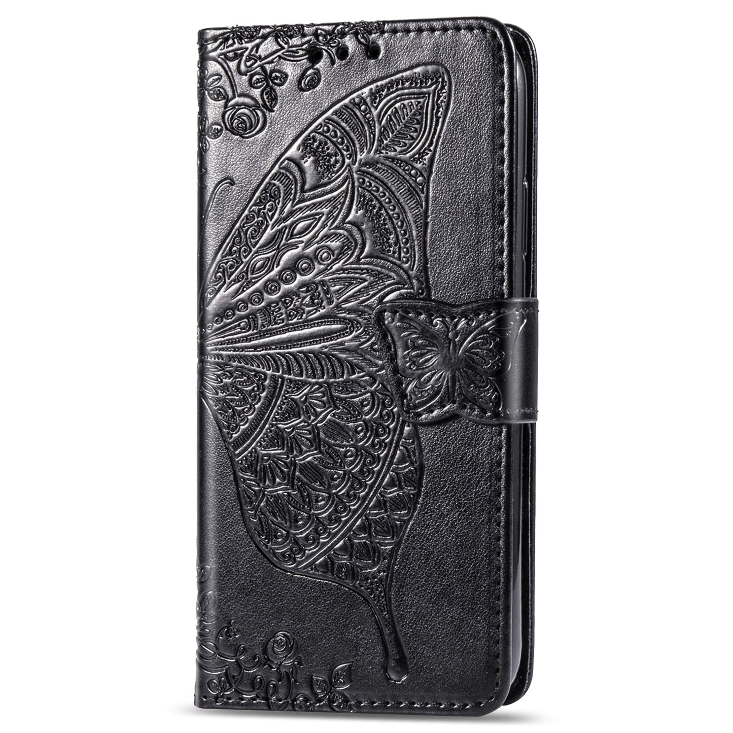 Luxury Embossed Butterfly Leather Wallet Flip Case For MOTO G Stylus 2021