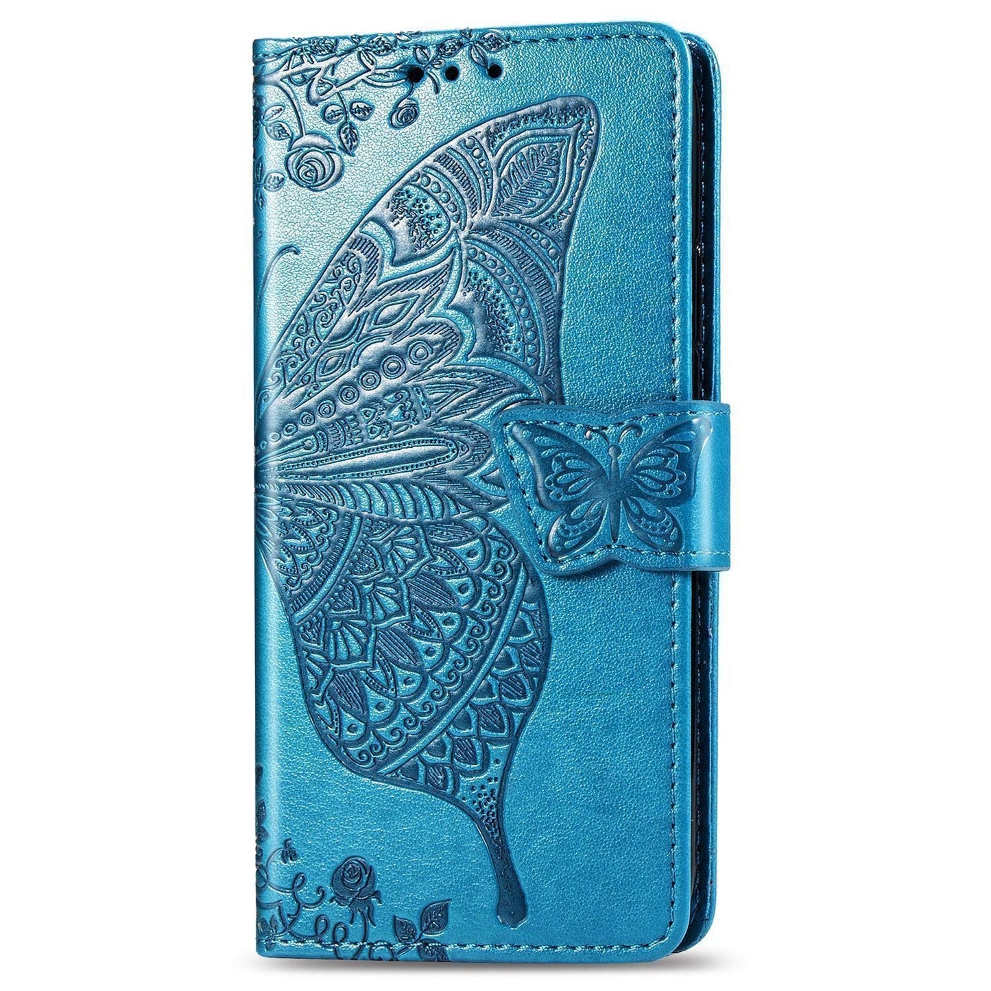 Luxus geprägte Schmetterling Leder Geldbörsen Flip Hülle für Samsung Galaxy S20 FE