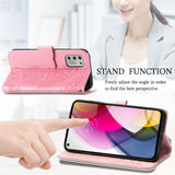 Luxury Embossed Butterfly Leather Wallet Flip Case For MOTO G Stylus 2021