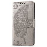 Luxury Embossed Butterfly Leather Wallet Flip Case For Google Pixel