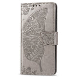 Luxury Embossed Butterfly Leather Wallet Flip Case For OnePlus Nord N10 5G