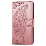 Luxury Embossed Butterfly Leather Wallet Flip Case For OnePlus Nord N10 5G
