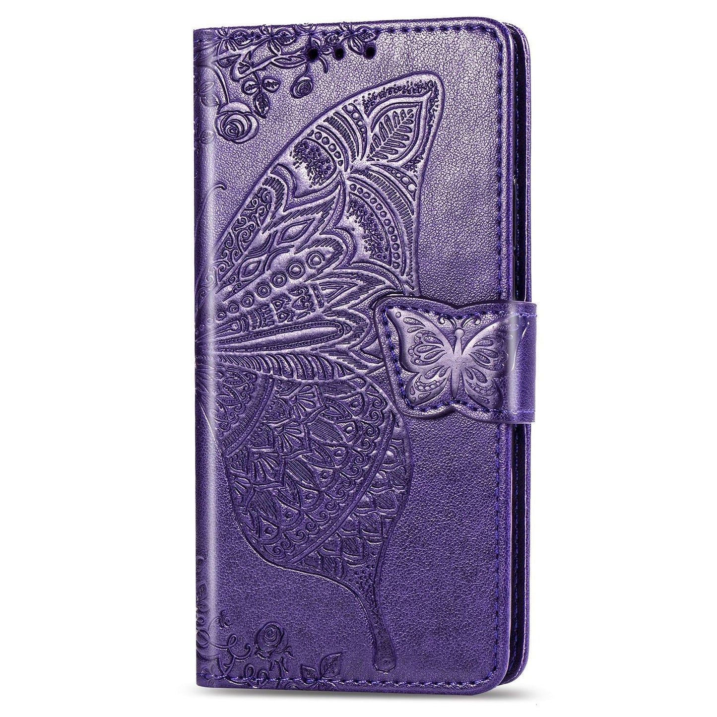 Luxury Embossed Butterfly Leather Wallet Flip Case For OnePlus Nord N100