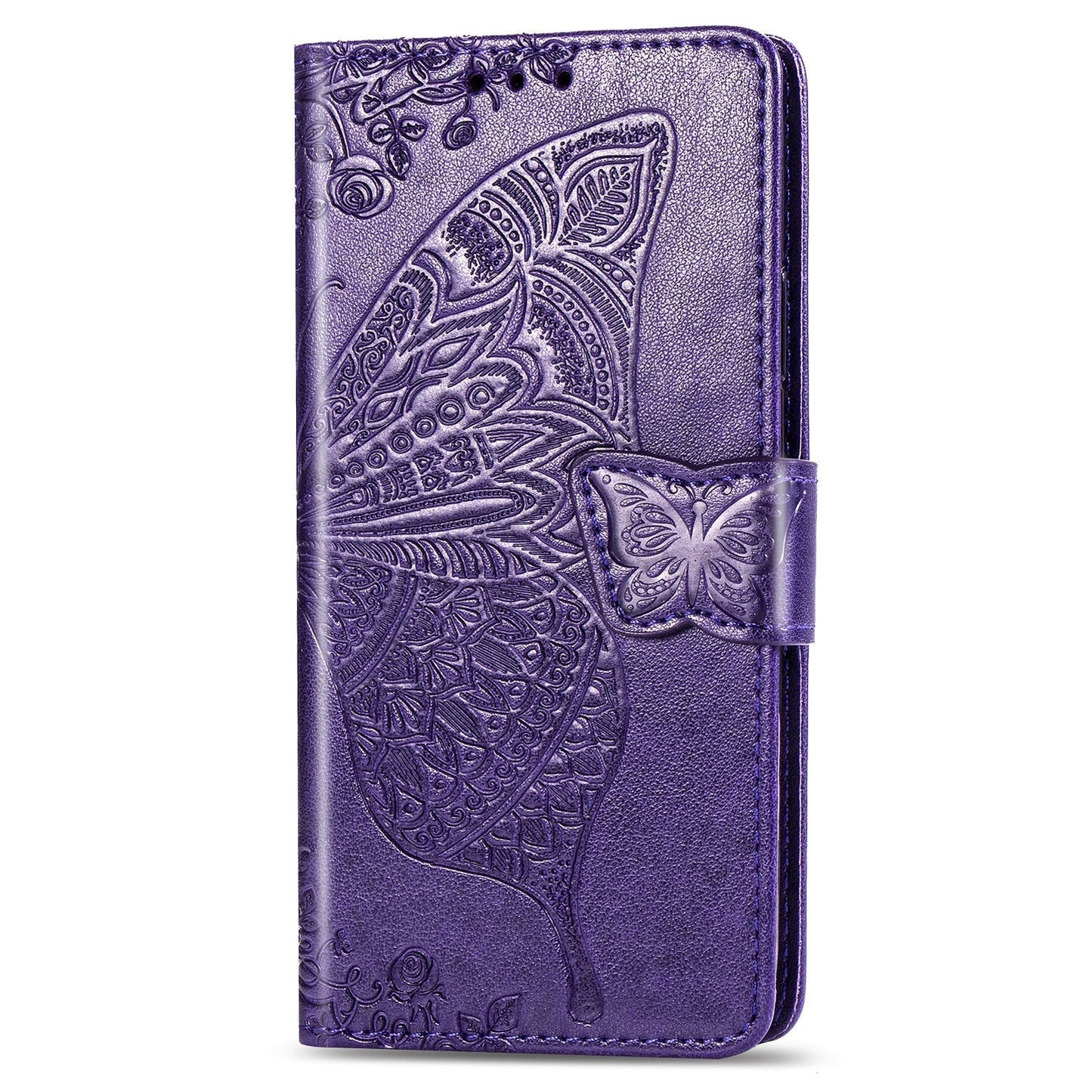 Luxury Embossed Butterfly Leather Wallet Flip Case For MOTO G Stylus 2021