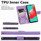 Luxury Embossed Butterfly Leather Wallet Flip Case For Samsung Note10