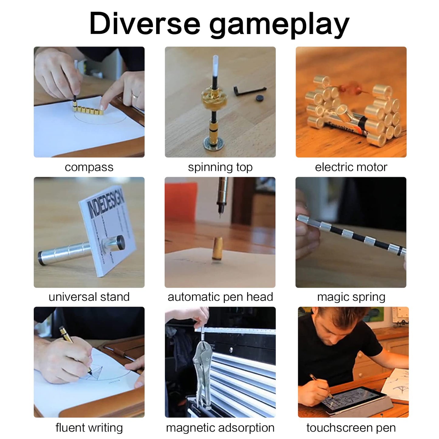 Anti-Stress Magnet-Fidget-Stift-Spielzeug