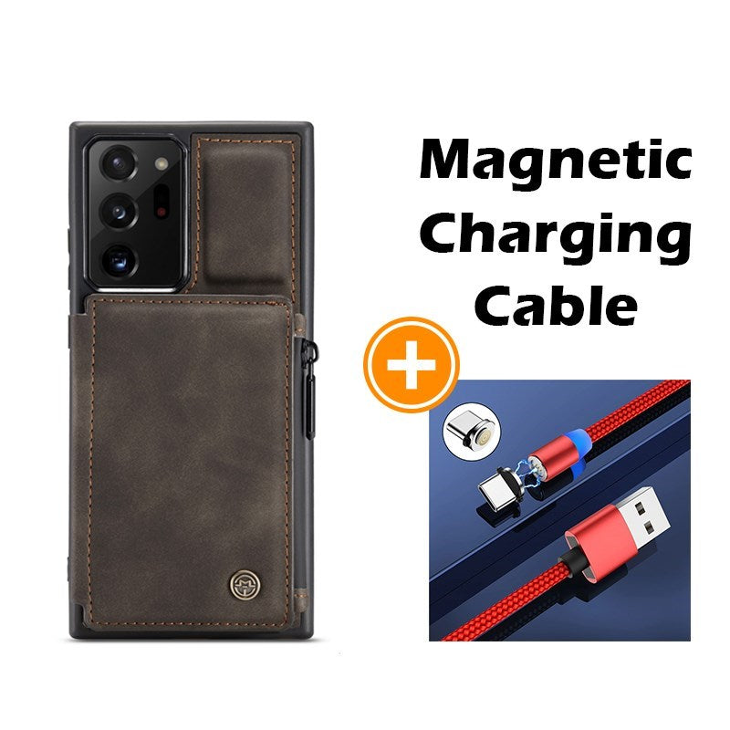 Neue multifunktionale Luxus-Handyhülle mit Brieftasche für Samsung Note20 Ultra