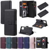 Multifunctional Large-Capacity Wallet Phone Case For Samsung Note20