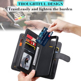 Multifunctional Large-Capacity Wallet Phone Case For Samsung A71