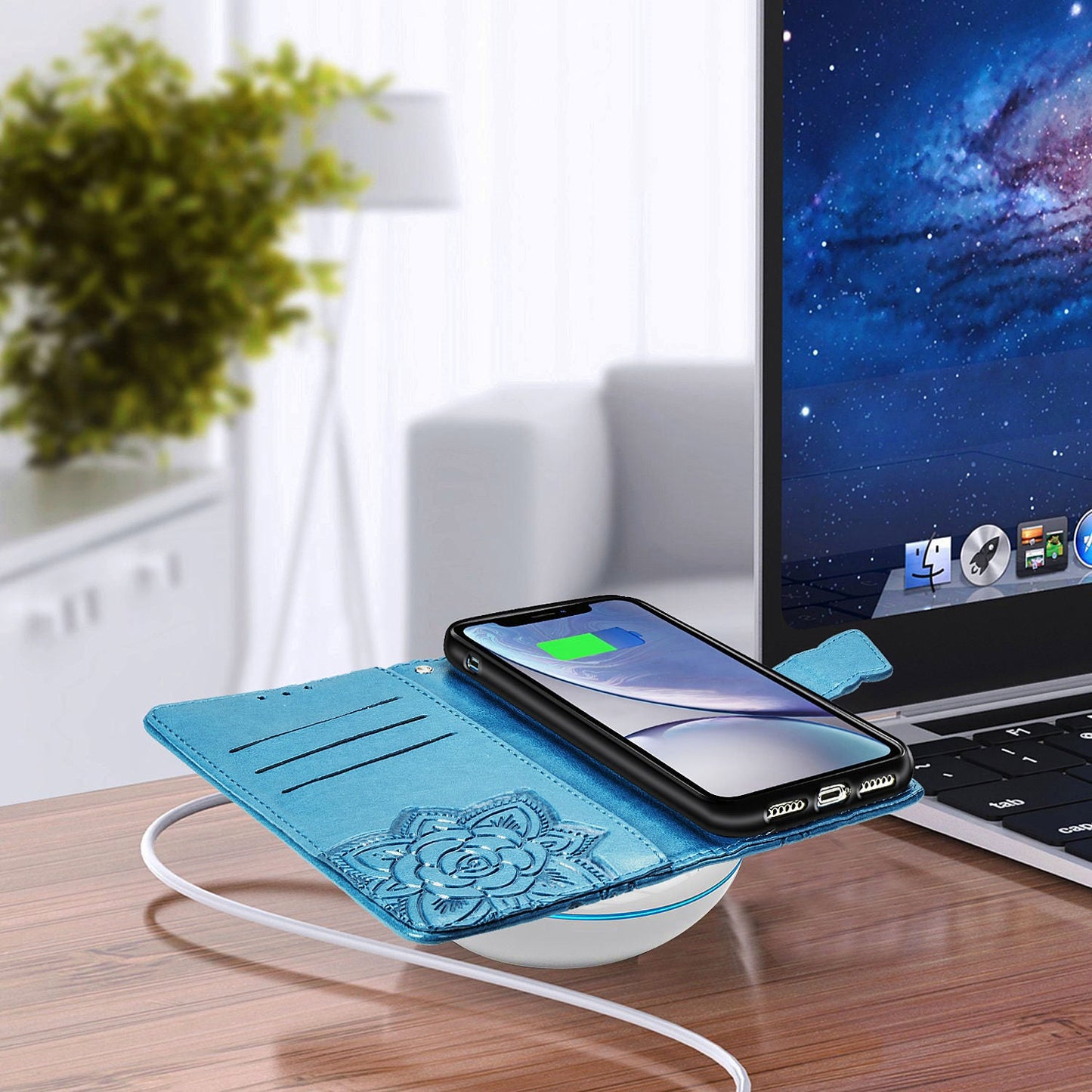 Luxury Embossed Butterfly Leather Wallet Cover for LG Stylo 6