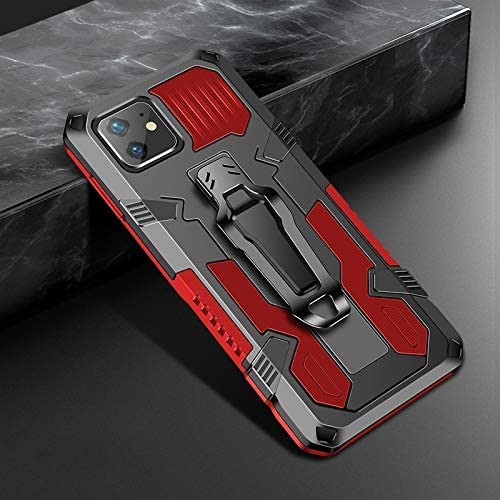Phone Warrior Multi-function Bracket Belt Clip Phone Case For iPhone 12 Series