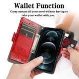 Magnetic Leather Phone Case For Samsung