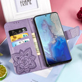 Luxury Embossed Butterfly Leather Wallet Flip Case For Samsung A42 5G