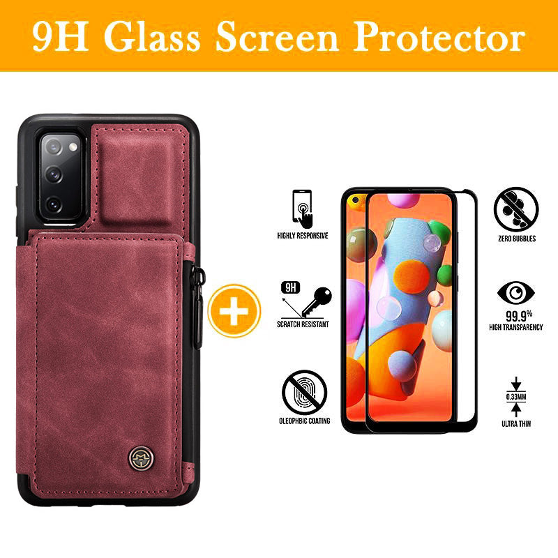 Neue Luxus-Multifunktions-Handyhülle mit Brieftasche für Samsung S20 FE