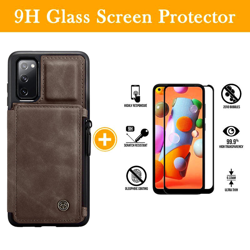 Neue Luxus-Multifunktions-Handyhülle mit Brieftasche für Samsung S20 FE