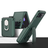 Ultra-thin Folding All-inclusive Anti-fall Back Clip Shell For Samsung Galaxy Z Flip3 5G