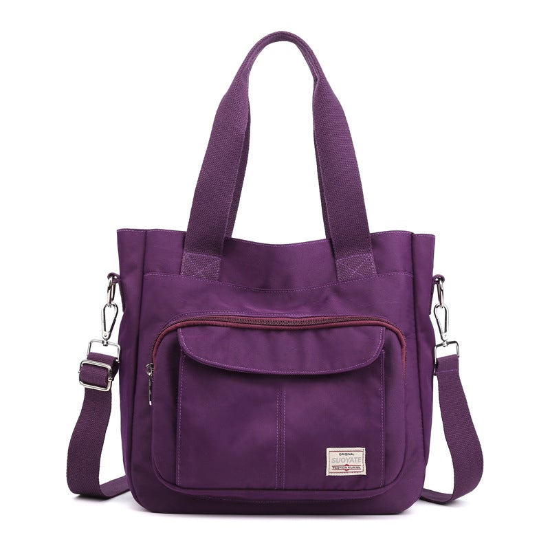 Damen-Schultertasche, leicht, mit großem Fassungsvermögen