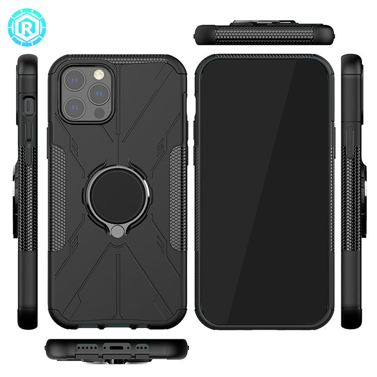 Robot 3 in 1 Heavy Duty Defender Case For iPhone 12 Pro