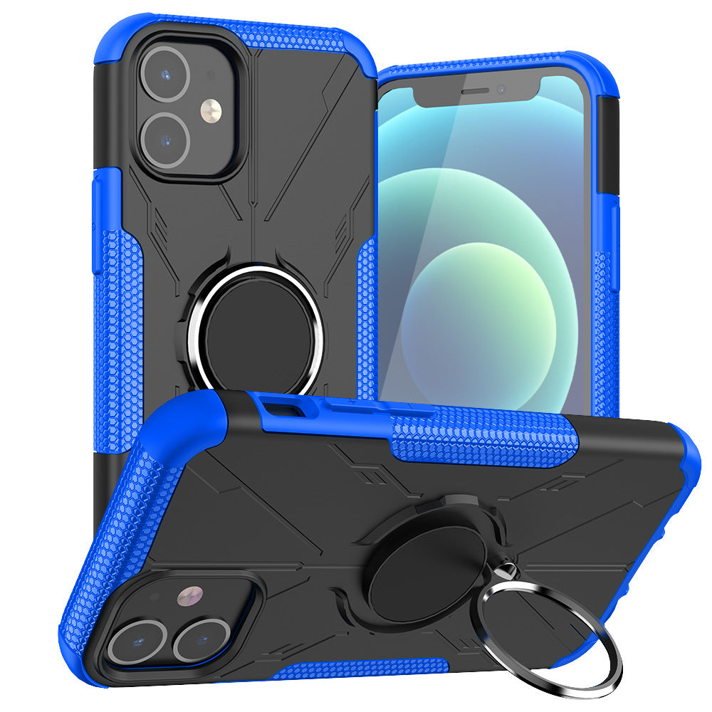 Robot 3 in 1 Heavy Duty Defender Case For iPhone 12 Pro Max