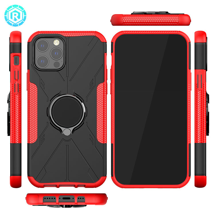 Robot 3 in 1 Heavy Duty Defender Case For iPhone 12 Pro