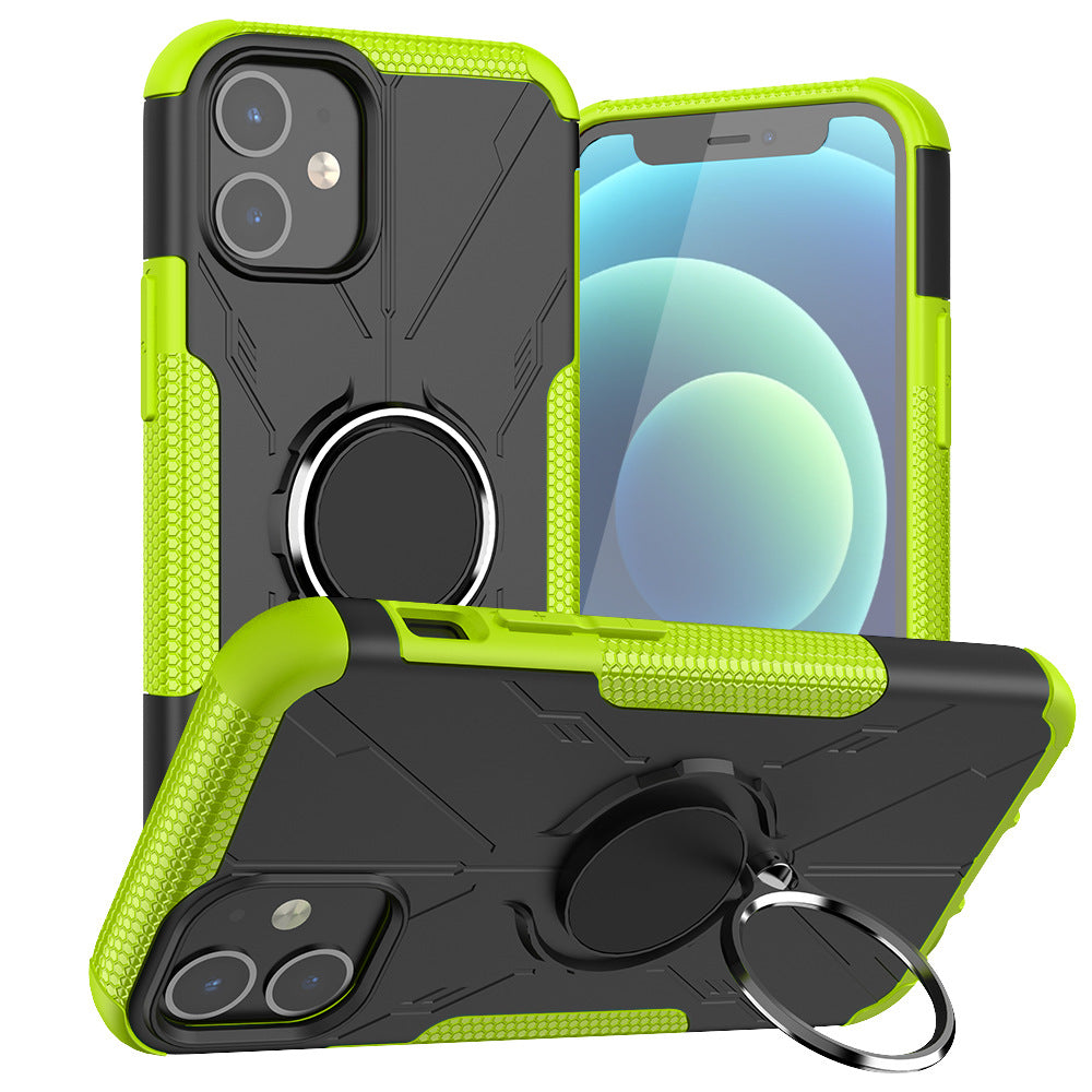 Robot 3 in 1 Heavy Duty Defender Case For iPhone 12