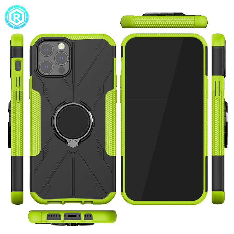 Robot 3 in 1 Heavy Duty Defender Case For iPhone 12 Pro Max