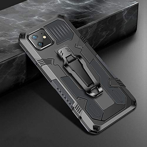 Phone Warrior Multi-function Bracket Belt Clip Phone Case For iPhone 12 Series
