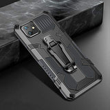 Phone Warrior Multi-function Bracket Belt Clip Phone Case For iPhone 12 Series