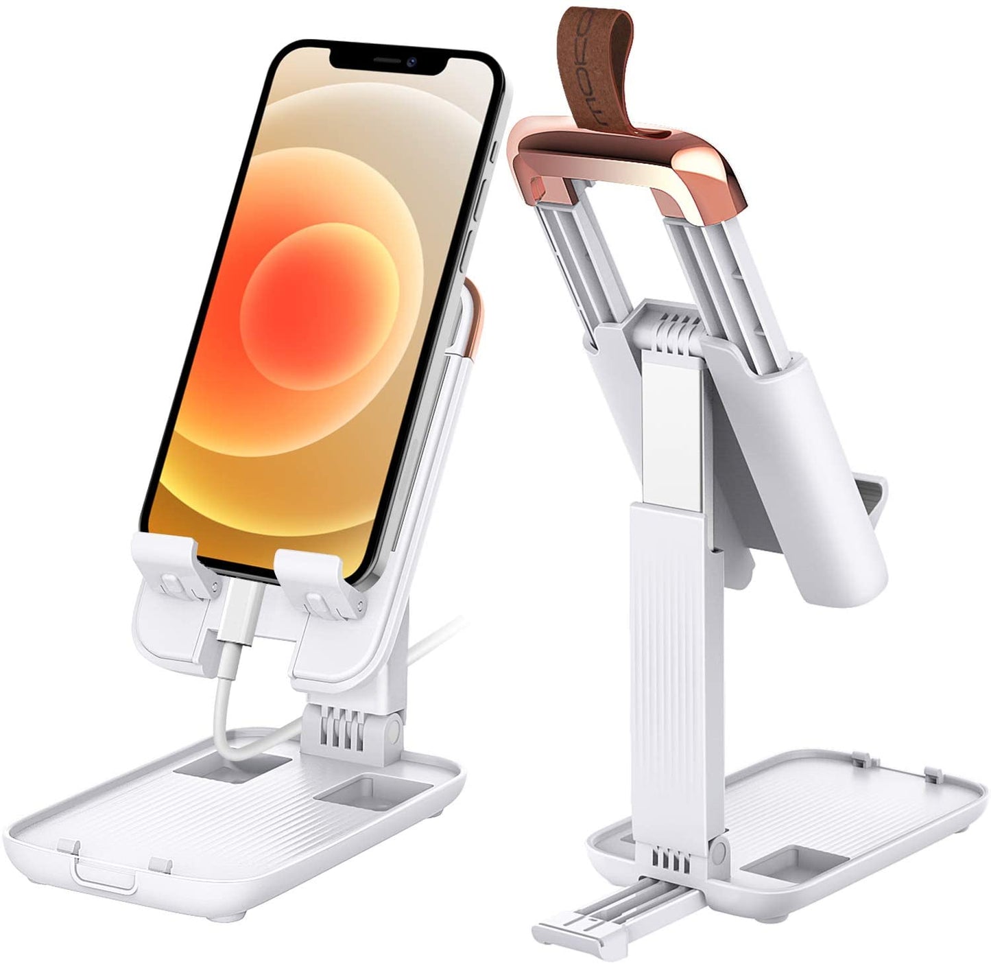 Mini faltbarer, ausziehbarer Handy- und Tablet-Ständer