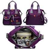 Waterproof Handbags Solid Shoulder Bags