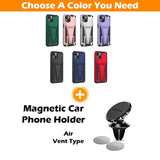 New Extraordinary Armor Bracket Magnetic Phone Case For iPhone 13