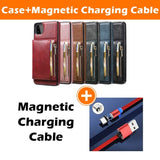 New Upgrade Multifunctional Wallet Zipper Phone Case  For Samsung A22 5G