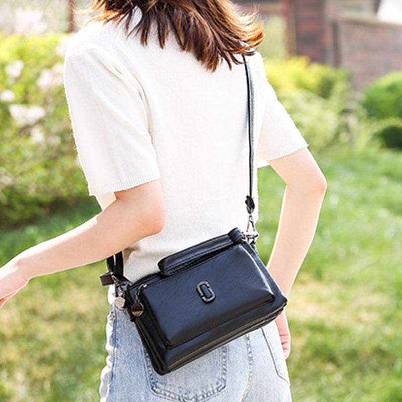 Sac de téléphone à grande capacité pour femmes, sac bandoulière